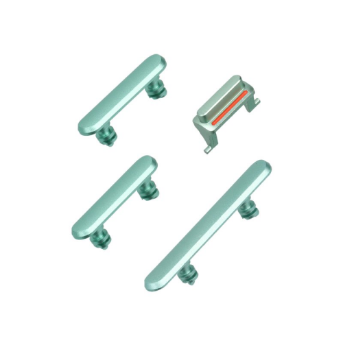 Lautstärke Stumm Power Tasten grün passend für iPhone 11