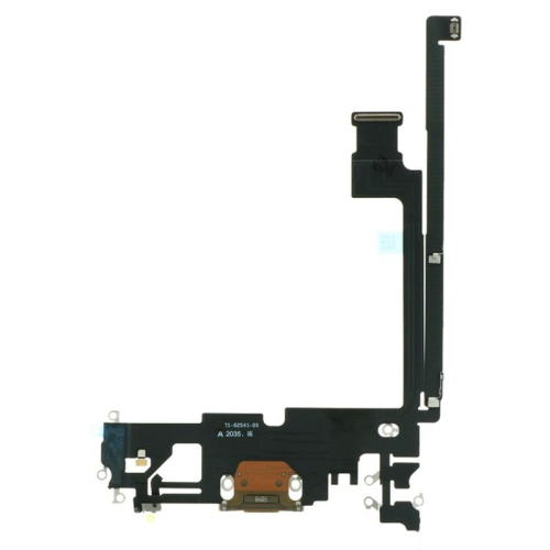 Ladebuchse Dock Connector Anschluss Flexkabel gold passend für iPhone 12 Pro Max