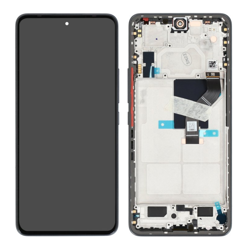 Xiaomi 12 Lite Display Modul Rahmen Touchscreen black schwarz 4051805788798