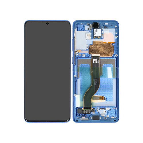 Samsung Galaxy S20+ 5G SM-G986B OLED Display Touchscreen aura blue GH82-22134H