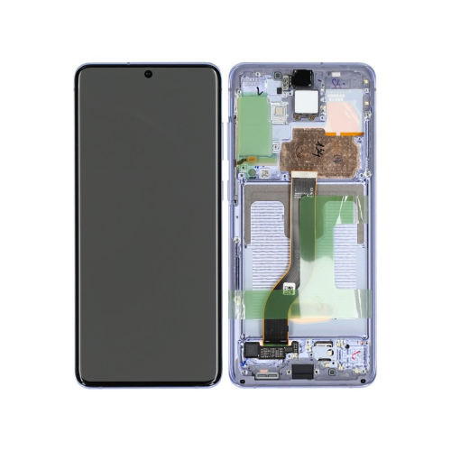 Display Modul mit Rahmen und Toucheinheit BTS Edition lila GH82-22134K für Samsung Galaxy S20+ 5G SM-G986B