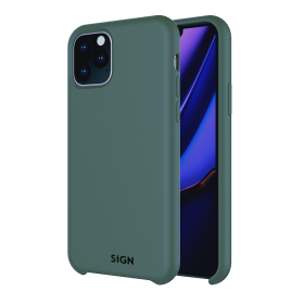 SiGN Liquid Silikon Case Schutzhülle Schutzcover passend für iPhone 12 Mini mint