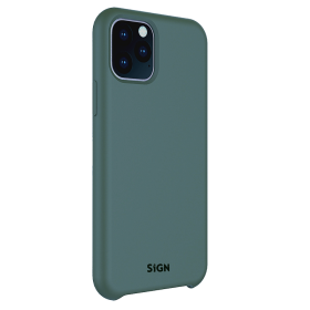 SiGN Liquid Silikon Case Schutzhülle Schutzcover passend für iPhone 12 Mini mint