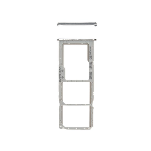 SIM-Karten Halter prism crush white/weiß GH98-45036A für Samsung Galaxy A51 (SM-A515F)