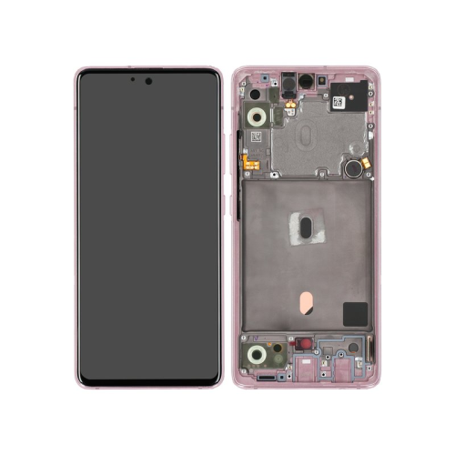 Samsung Galaxy A51 5G SM-A516B Display LCD Touchscreen prism cube pink GH82-23100C