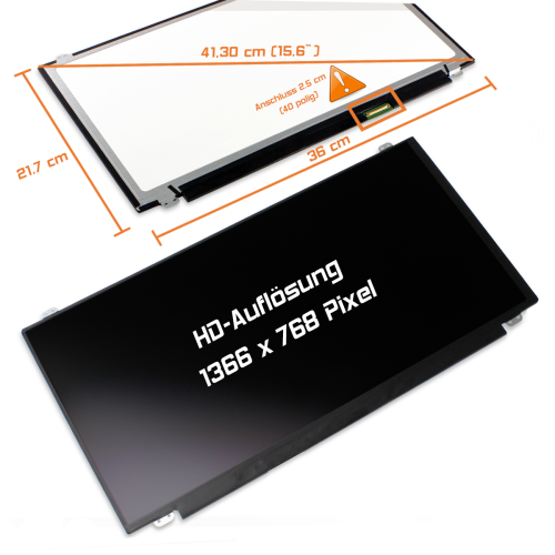 LED Display 15,6" 1366x768 passend für LG Display LP156WHB (TL)(C1)