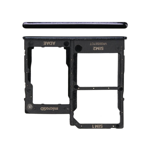 SIM-Karten Halter prism crush black/schwarz GH98-45275A für Samsung Galaxy A41 SM-A415F