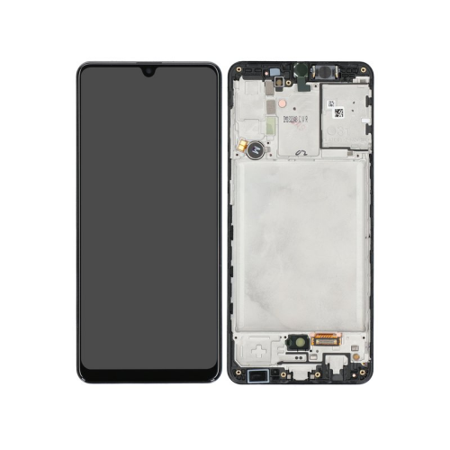 Display Modul mit Rahmen und Toucheinheit black/schwarz GH82-22761A für Samsung Galaxy A31 (SM-A315F)