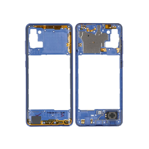 Haupt Rahmen prism crush blue/blau GH98-45428D für Samsung Galaxy A31 (SM-A315F)