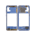 Haupt Rahmen prism crush blue/blau GH98-45428D für Samsung Galaxy A31 (SM-A315F)