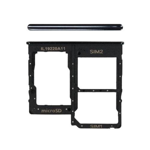 Samsung Galaxy A31 SM-A315F SIM SD Karten Halter prism crush black GH98-45432A