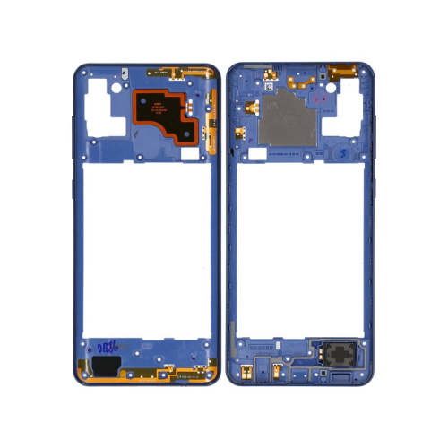 Samsung Galaxy A21s SM-A217F Haupt Rahmen NFC blue GH97-24663C