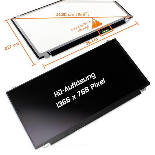 LED Display 15,6" 1366x768 passend für LG Display LP156WH3 (TL)(E1)