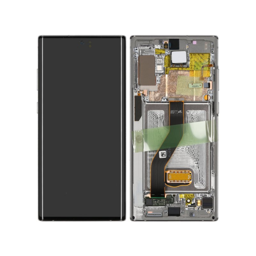 Display Modul mit Rahmen und Toucheinheit aura glow GH82-20838C für Samsung Galaxy Note 10+ (SM-N975F)