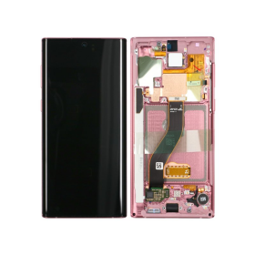 Display Modul mit Rahmen und Toucheinheit aura pink/rosa...