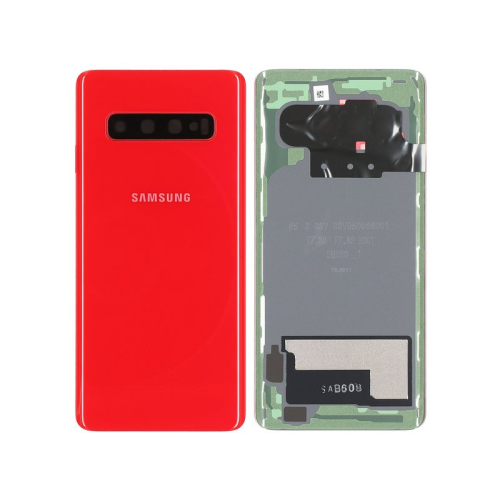 Batteriedeckel Rückseite Akkudeckel cardinal red/rot GH82-18378H für Samsung Galaxy S10 SM-G973F