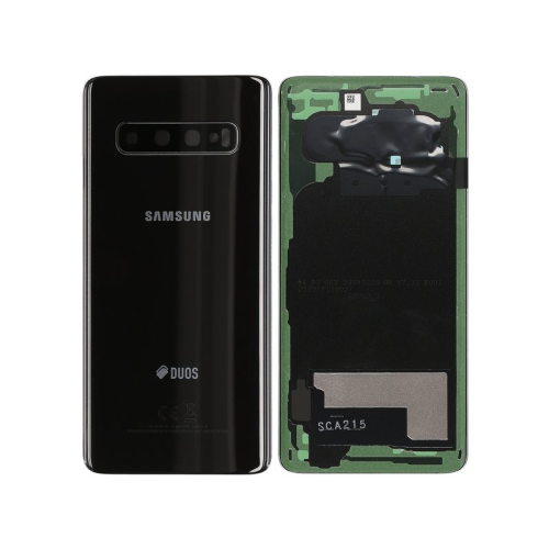 Batteriedeckel Rückseite Akkudeckel prism black/schwarz GH82-18381A für Samsung Galaxy S10 SM-G973F