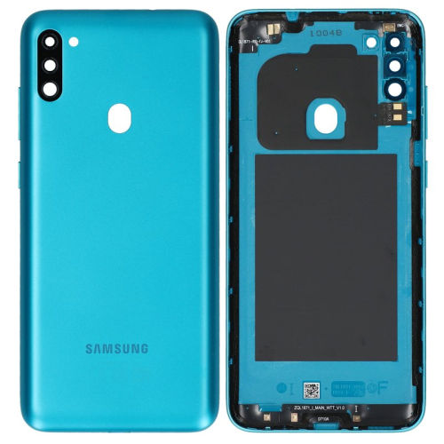 Samsung Galaxy M11 SM-M115F Backcover Akkudeckel metallic blue GH81-19135A