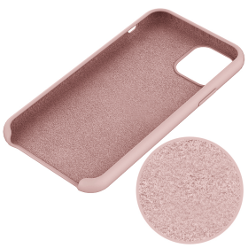 SiGN Liquid Silikon Case Schutzhülle Schutzcover passend für iPhone 12 / 12 Pro pink