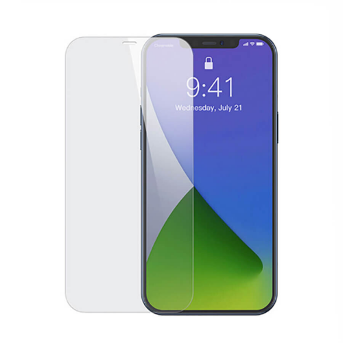 Baseus 2x Panzerglas Schutzglas passend für iPhone 12 / 12 Pro