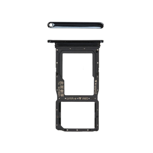 SIM-Karten Halter midnight black/schwarz 51661MSD für Huawei P smart Z