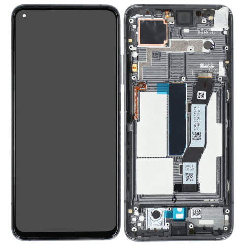 Xiaomi Mi 10T 5G Display Modul Rahmen Touchscreen cosmic black 5600030J3S00
