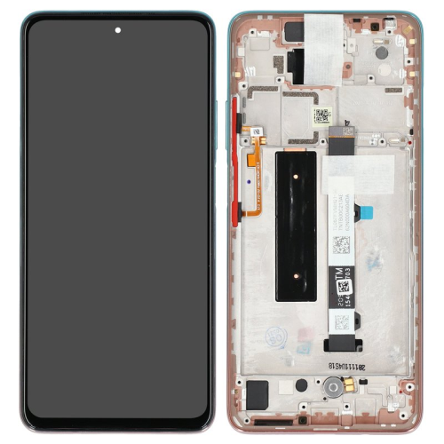 Xiaomi Mi 10T Lite 5G Display Modul Rahmen Touchscreen rose gold beach 5600050J1700