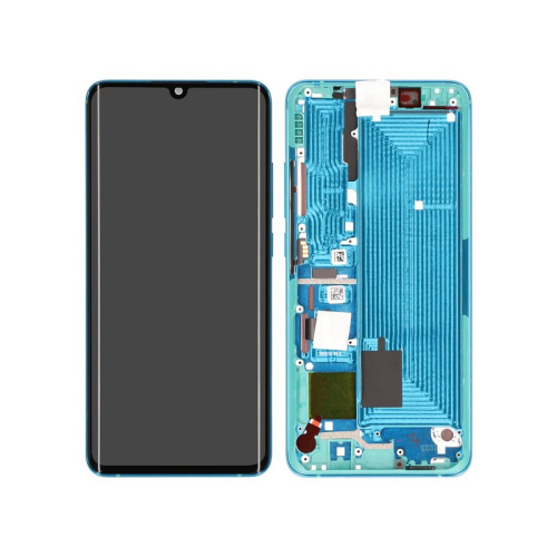 Display Modul mit Rahmen und Toucheinheit aurora green/grün 56000100F400 für Xiaomi Mi Note 10