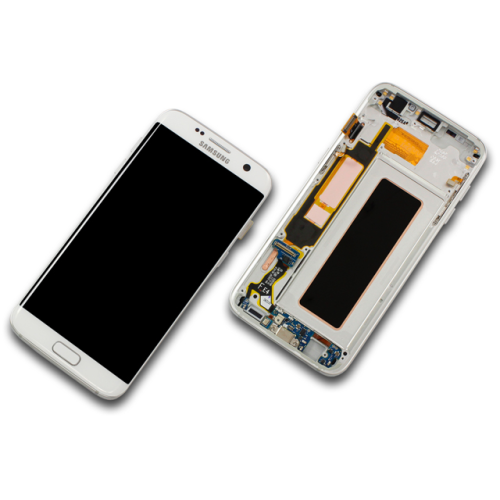 Samsung Galaxy S7 Edge SM-G935F Display weiß/white GH97-18533D
