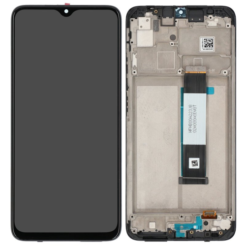 Display Modul mit Rahmen und Toucheinheit carbon grey/gray/grau 560001J19S00 für Xiaomi Redmi 9T (M2010J19SG)