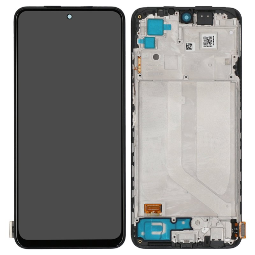 Xiaomi Redmi Note 10S Display Modul Rahmen Touchscreen onyx grey/grau 5600020K7B00