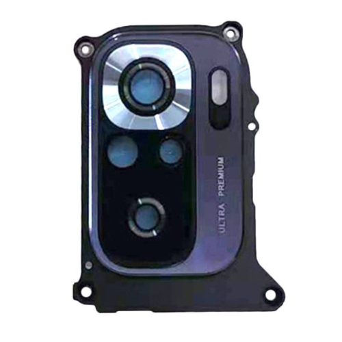 Kamera Linse Lünette onyx grey/gray/grau für Xiaomi Redmi Note 10S (M2101K7BG)
