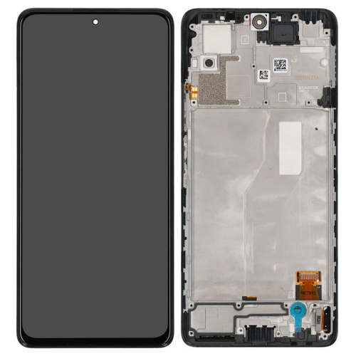 Xiaomi Redmi Note 10 Pro Display Modul Rahmen Touchscreen onyx grey/grau 56000200K600