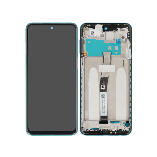Xiaomi Redmi Note 9 Pro Display Modul Rahmen Touchscreen tropical green/grün 560004J6B200