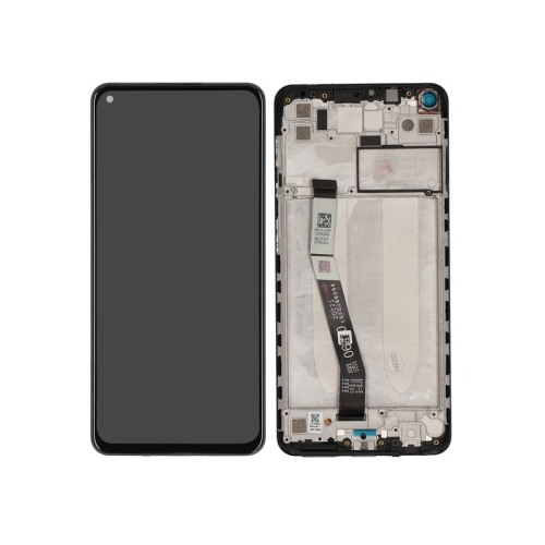 Xiaomi Redmi Note 9 Display Modul Rahmen Touchscreen black/schwarz 560003J15S00