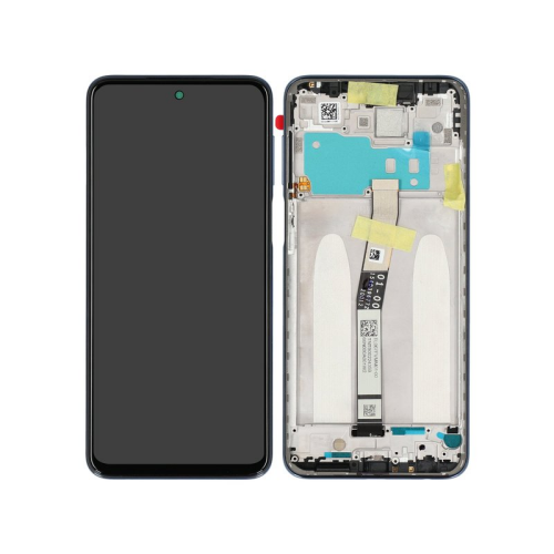 Xiaomi Redmi Note 9S Display Modul Rahmen Touchscreen glacier white/weiß 560002J6A100