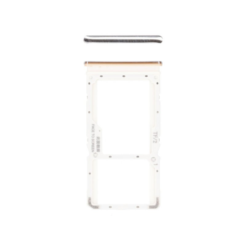 Xiaomi Redmi Note 8 SIM Karten Halter moonlight white/weiß 48200000013W