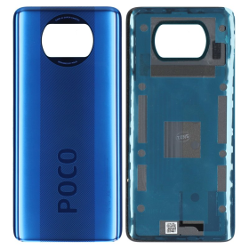 Xiaomi Poco X3 NFC Backcover Akkudeckel cobalt blue/blau...