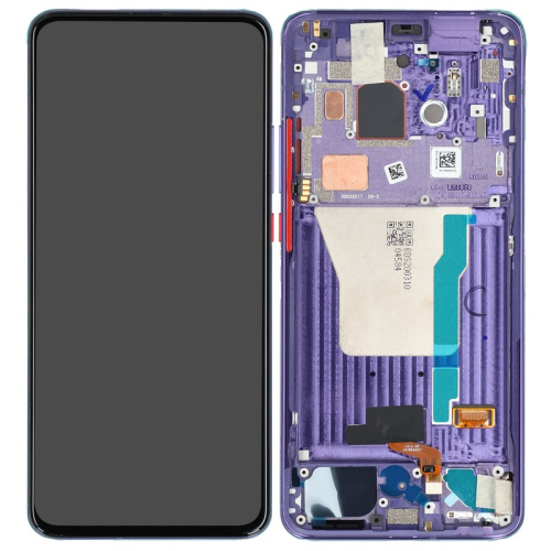 Xiaomi Poco F2 Pro Display Modul Rahmen Touchscreen electric purple/lila 56000F0J1100