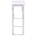 SIM-Karten Halter violet GH98-46654C für Samsung Galaxy A22 SM-A225F