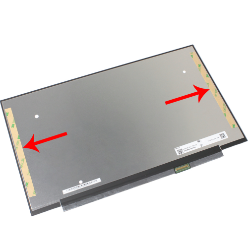 3M Klebeband links und rechts auf der Rückseite des Displays vormontiert