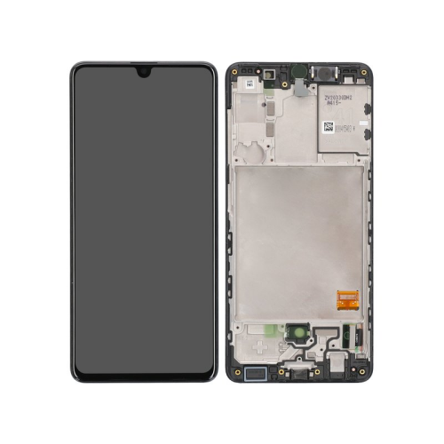 Display Modul mit Rahmen und Toucheinheit OEM prism crush black/schwarz GH82-22860A für Samsung Galaxy A41 (SM-A415F)