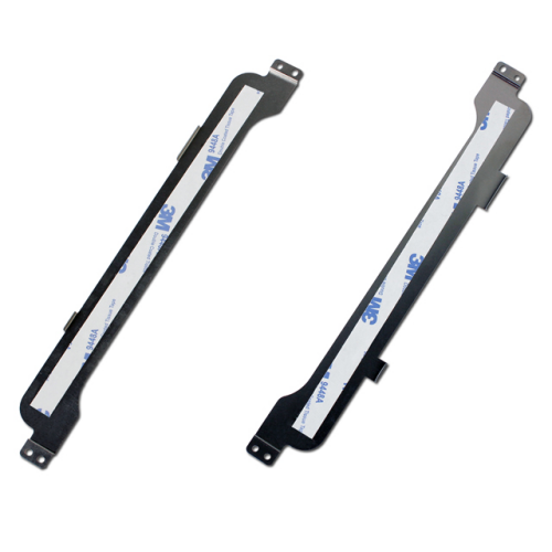 Brackets Set (L+R) mit Klebestreifen zum Befestigen für 15,6" Slim Displays