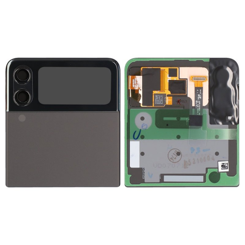 Display Modul Sub phantom black/schwarz GH97-26773A für Samsung Galaxy Z Flip 3 5G SM-F711B