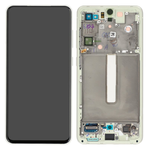 Display Modul mit Rahmen und Toucheinheit olive GH82-26414C für Samsung Galaxy S21 FE 5G SM-G990B