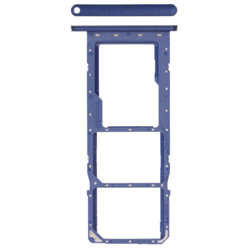 SIM-Karten Halter blue/blau GH81-21255A für Samsung Galaxy A03s (SM-A037G)