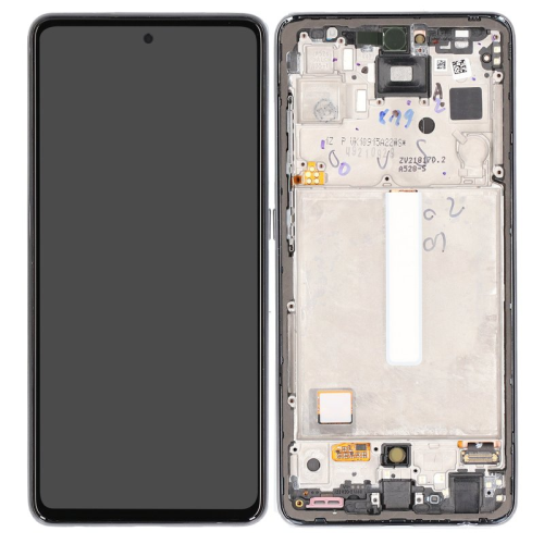 Samsung Galaxy A52s 5G SM-A528B OLED Display Modul Rahmen Touchscreen awesome black schwarz GH82-26861A