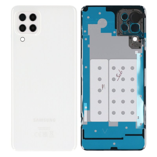 Batteriedeckel Rückseite Akkudeckel white/weiß GH82-25976C für Samsung Galaxy M32 SM-M325F