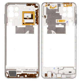 Samsung Galaxy M32 SM-M325F Haupt Rahmen white weiß...