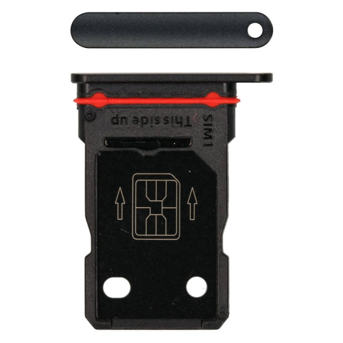 SIM-Karten Halter stellar black/schwarz 1081100077 für OnePlus 9 Pro (LE2123)